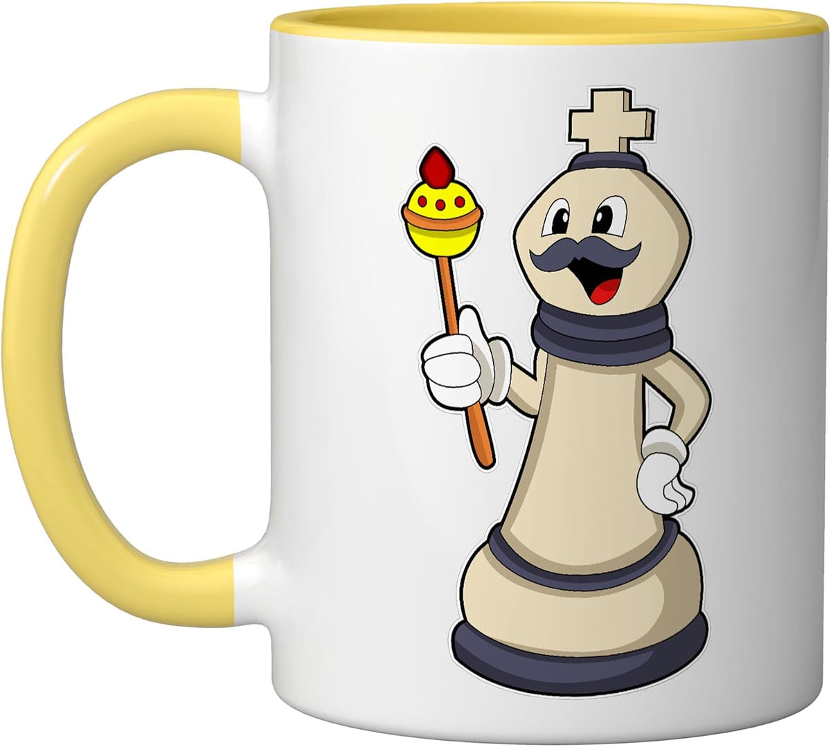 Chess Piece King Chess Board Game Ceramic Mug