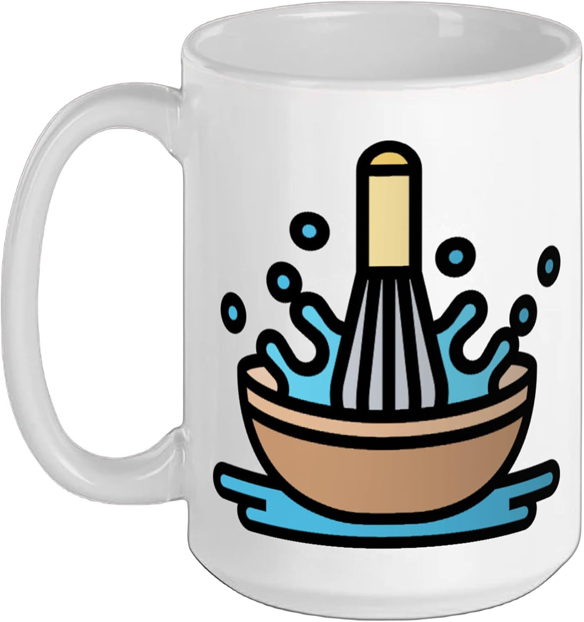 Fun Baking Whisk Cooking Bake Cook Chef Ceramic Mug