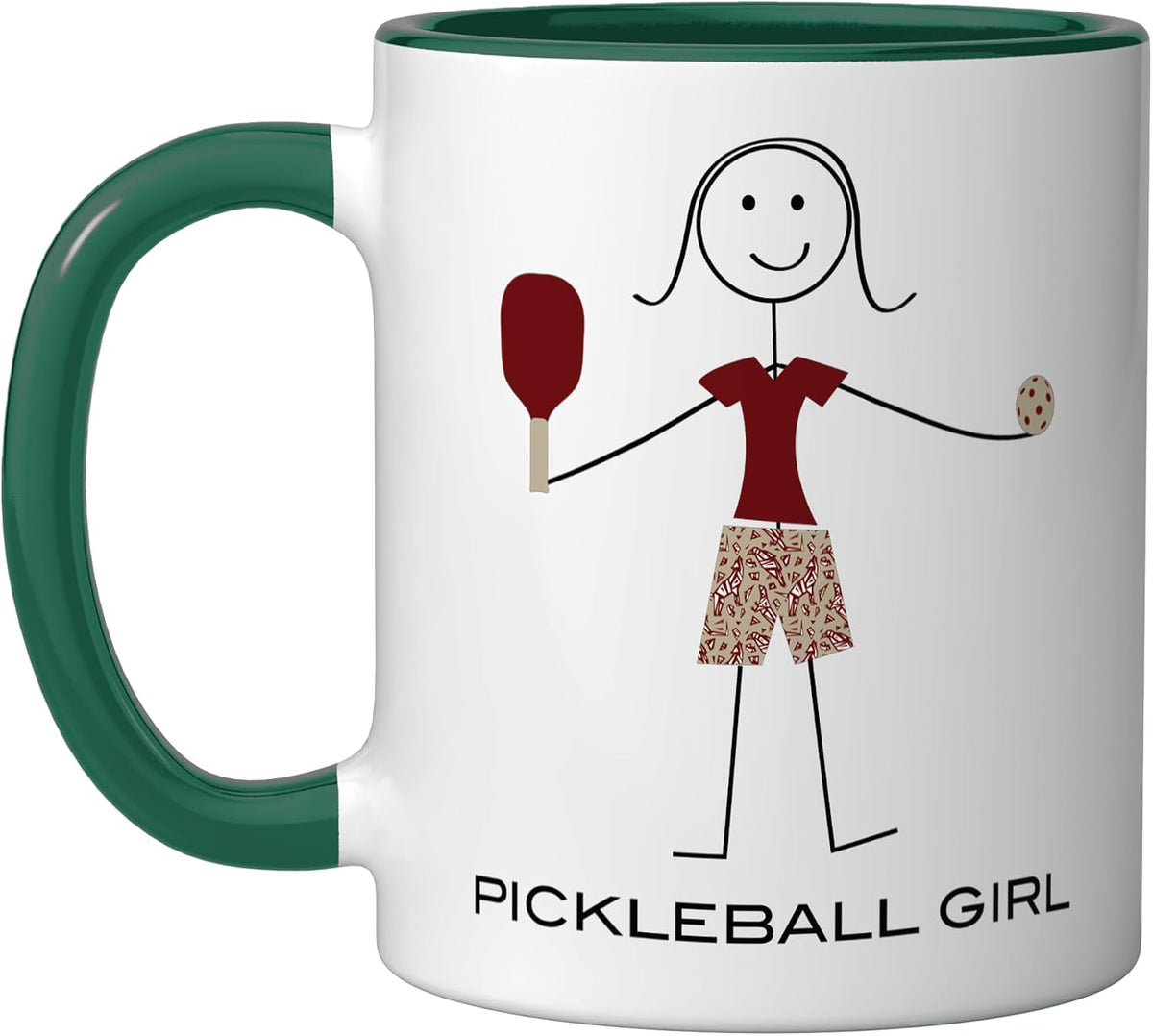 Funny Womens Pickleball Girl Pickleball Player Ceramic Mug