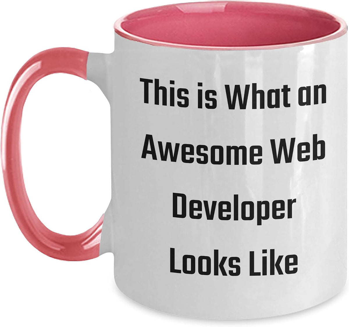 This Is What An Awesome Web Developer Looks Like Ceramic Mug