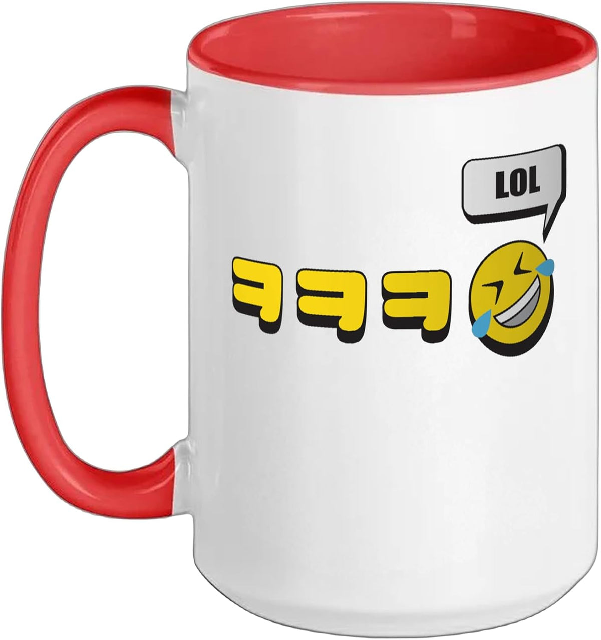 Funny Laugh Out Loud Cute Korean Hangul Character Saying Ceramic Mug