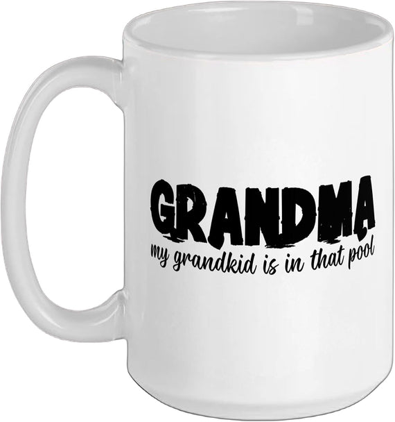 Water Polo Grandma Proud Water Polo Player Grandmother Ceramic Mug