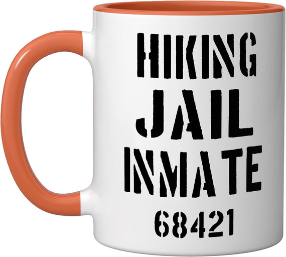Hiking Jail Inmate 68421 Prisoner Costume Halloween Ceramic Mug