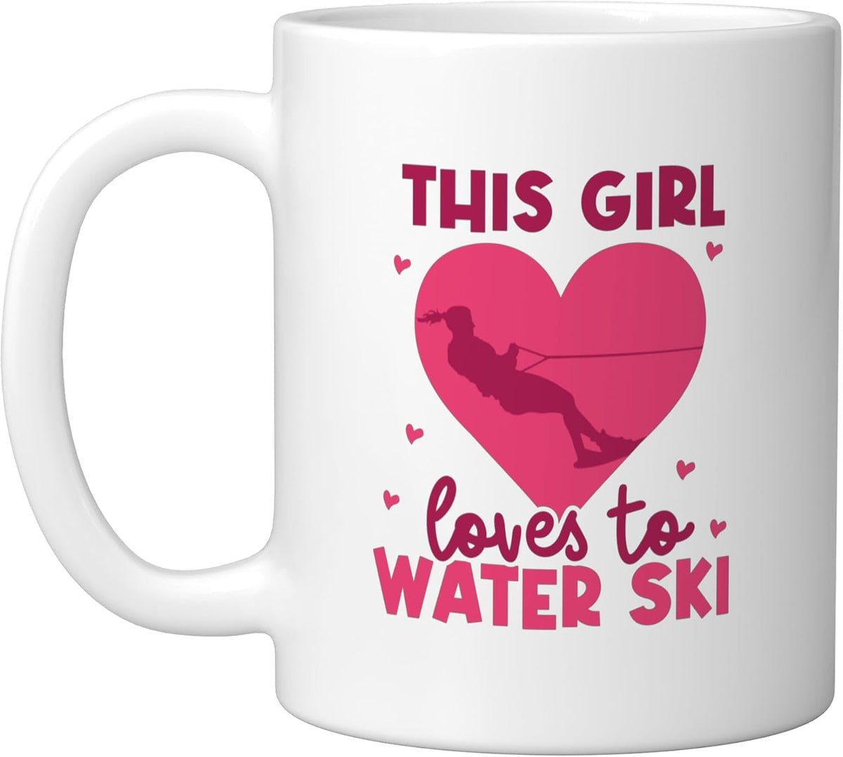Women Girls Waterskiing Water Ski Ceramic Mug