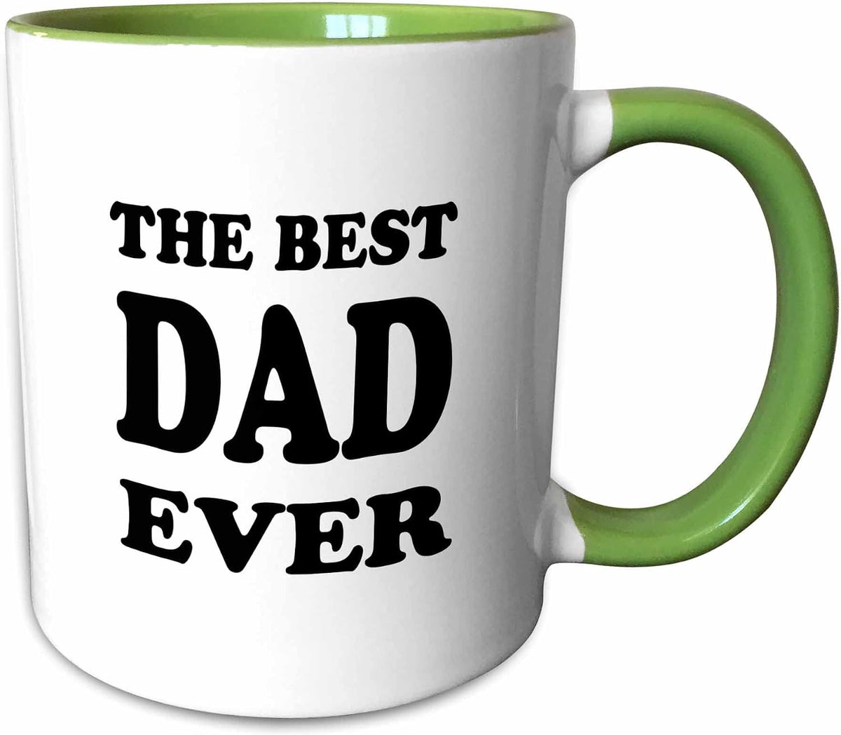 The Best Dad Ever Bold Ceramic Mug