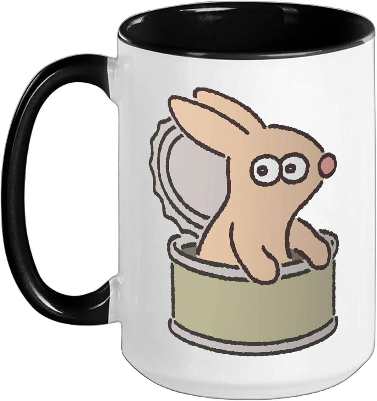 Rabbit Canned Cute Ceramic Mug