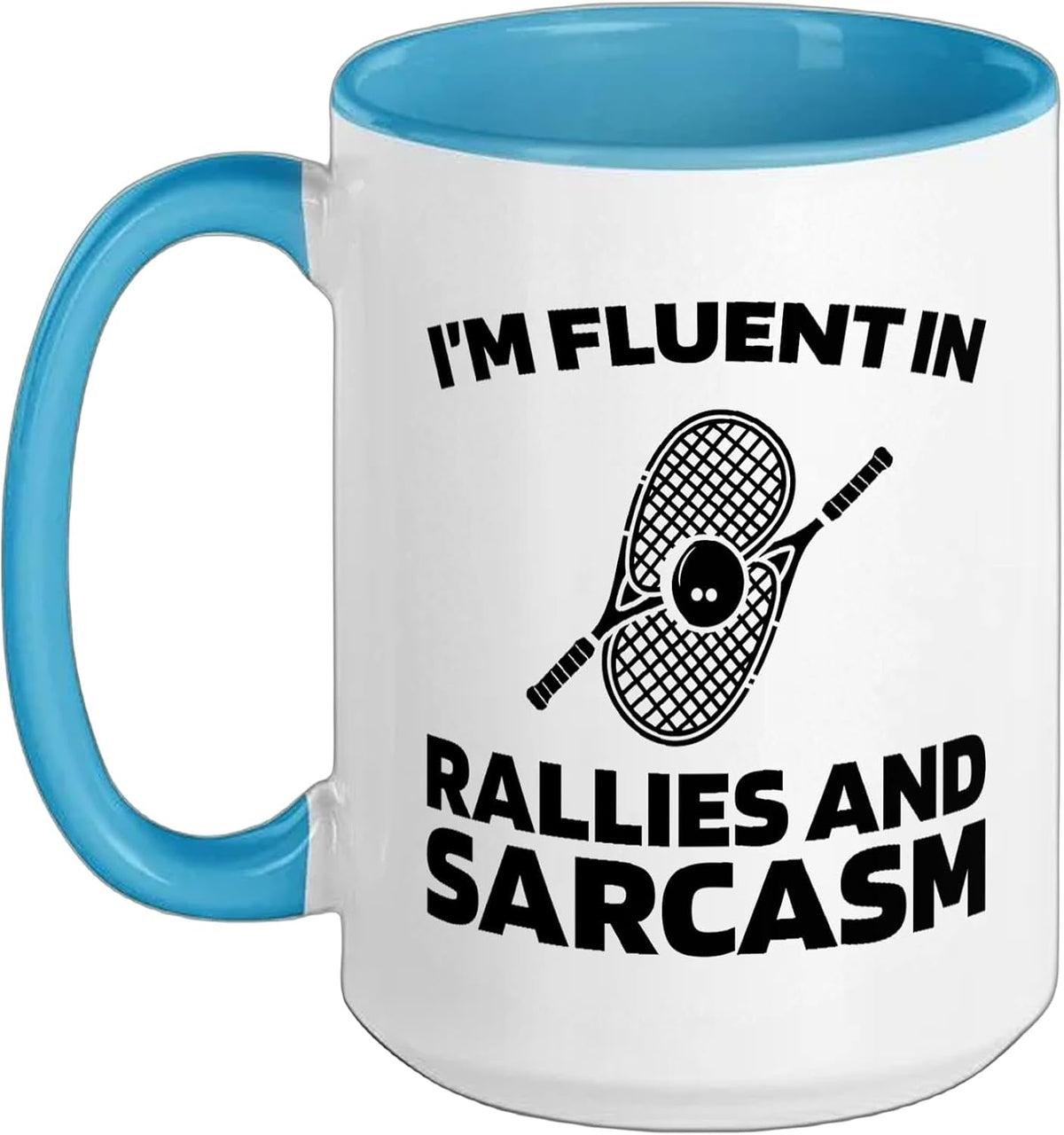 Racquetball Indoor Sport Racket - Squash Ceramic Mug