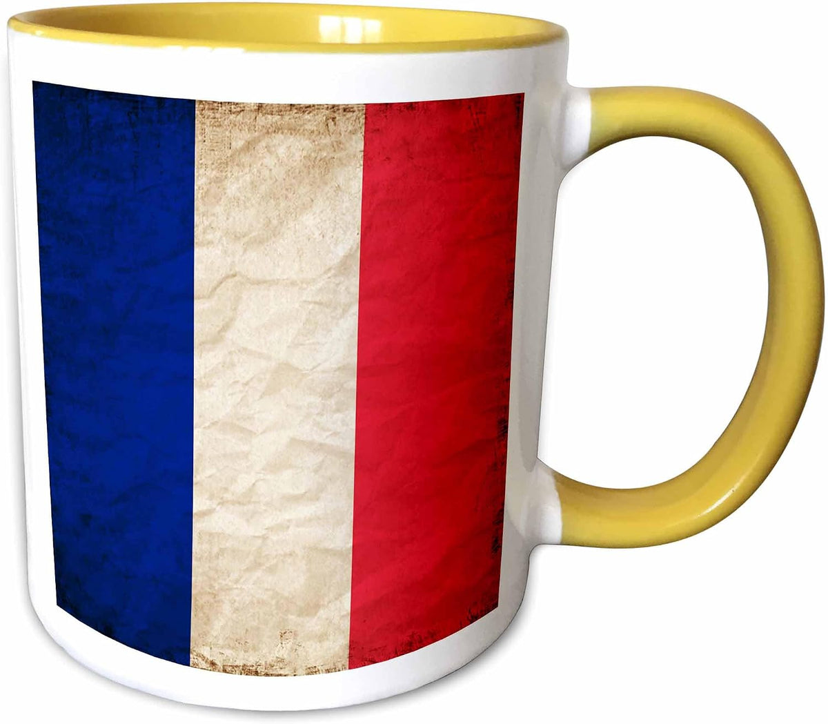 French Flag Old Look Trendy Work Paris Ceramic Mug