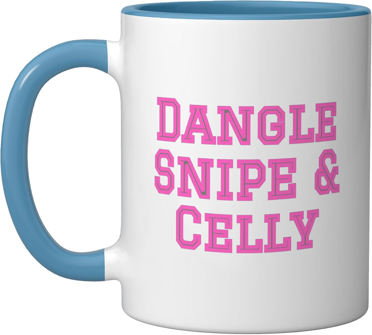 Funny Hockey Dangle Snipe And Celly Ceramic Mug