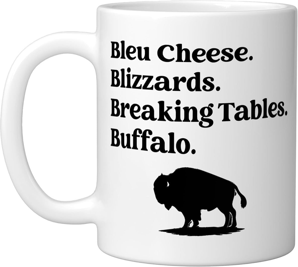 Classic Buffalo New York Traditions Buffalo Ny Souvenir Ceramic Mug