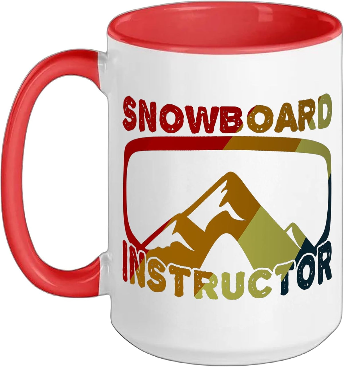 Snowboard Instructor Snowboarder Snowboarding Winter Ceramic Mug