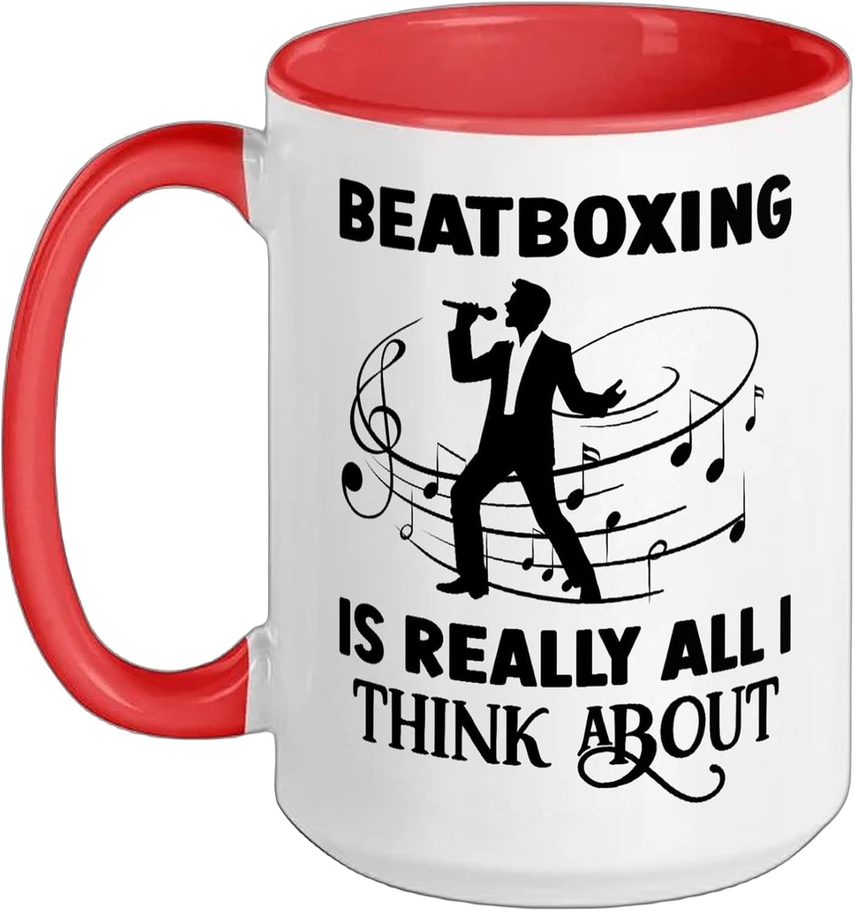 Beatboxing Is Really All I Think About Beatboxer Beatbox Ceramic Mug