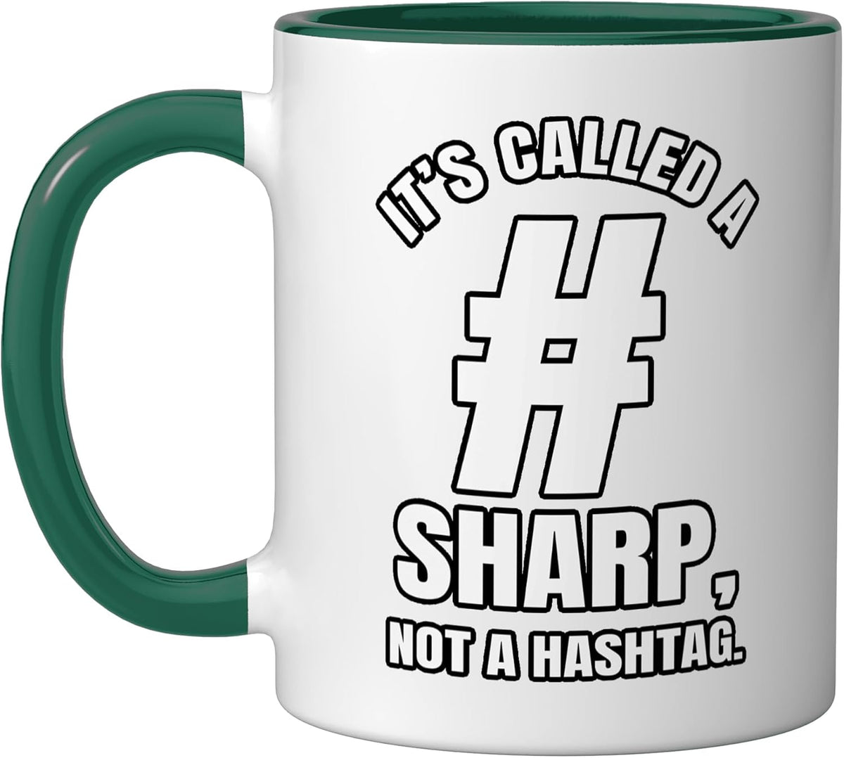 Orchestra Conductor Sharp Notes Choir Director Maestro Ceramic Mug