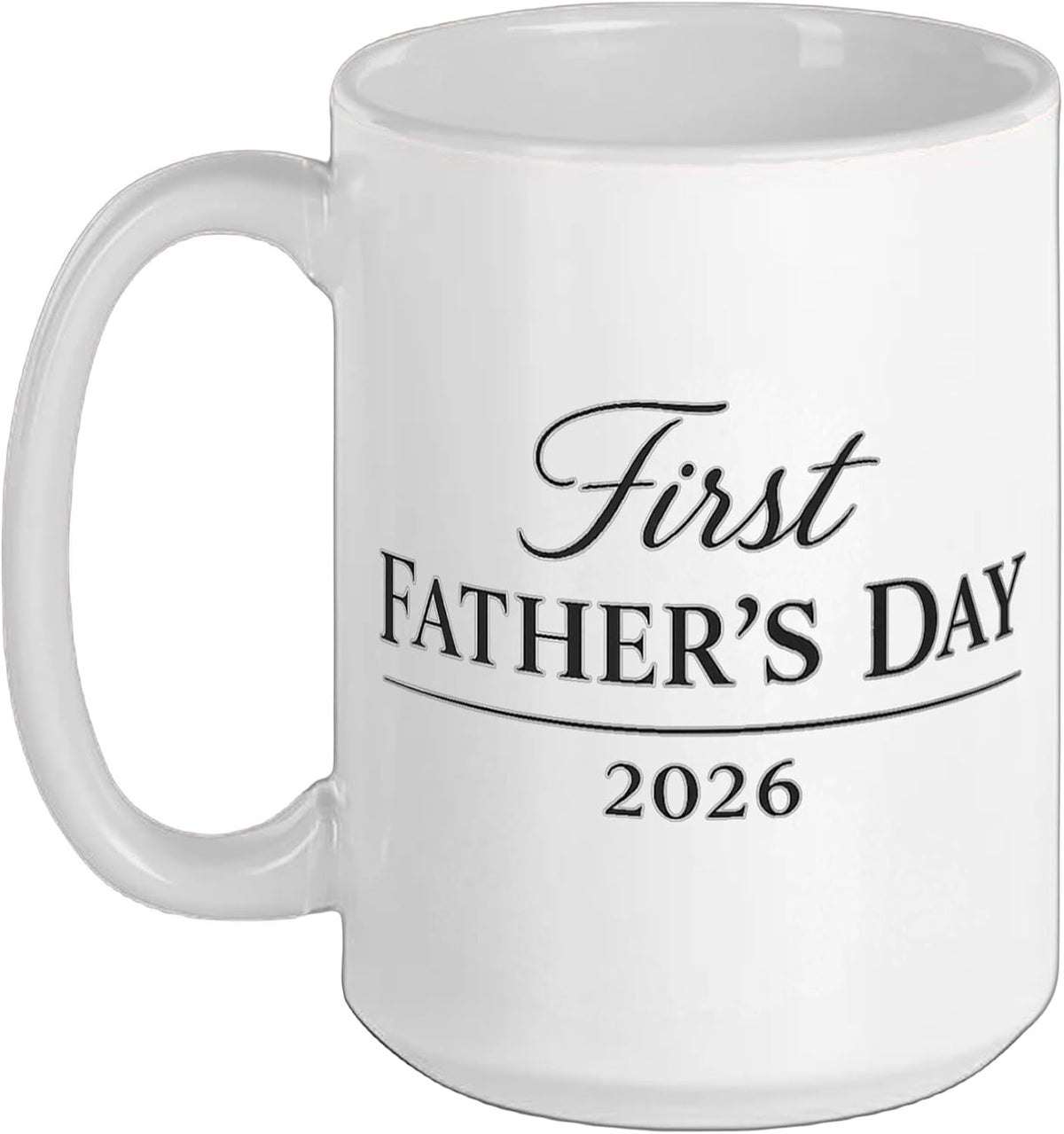 Promoted To Dad 2026 First Time Father New Dad Ceramic Mug