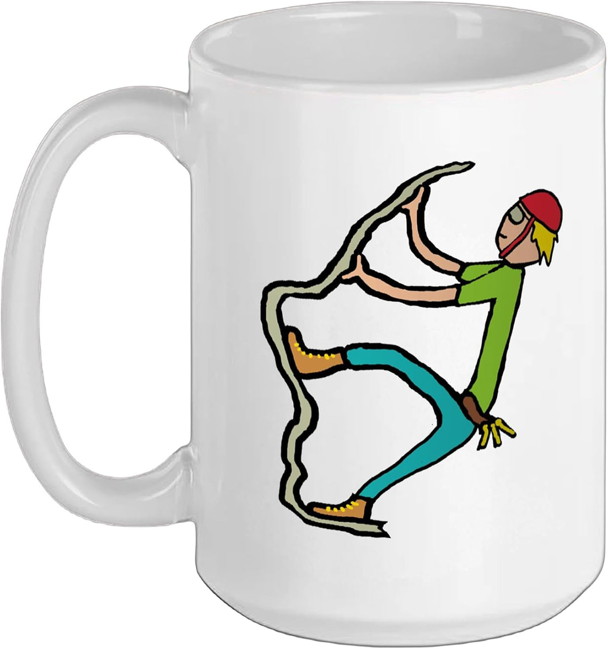 Rock Climbing Ceramic Mug