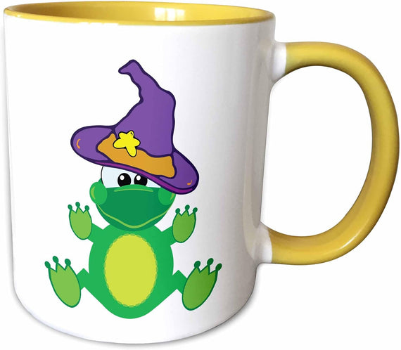 Witchy Goofkins Froggy Frog Cartoon Halloween Ceramic Mug