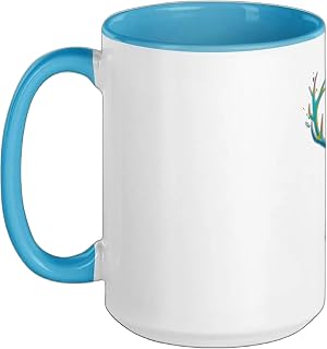 Reindeer Lovers Colorful Pop Art Beautiful Reindeer Ceramic Mug