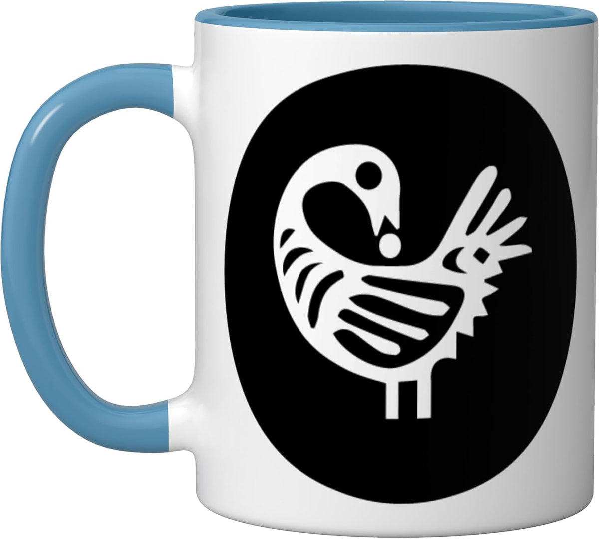 Sankofa Bird Adinkra Symbol African, Heritage Minimalist Ceramic Mug