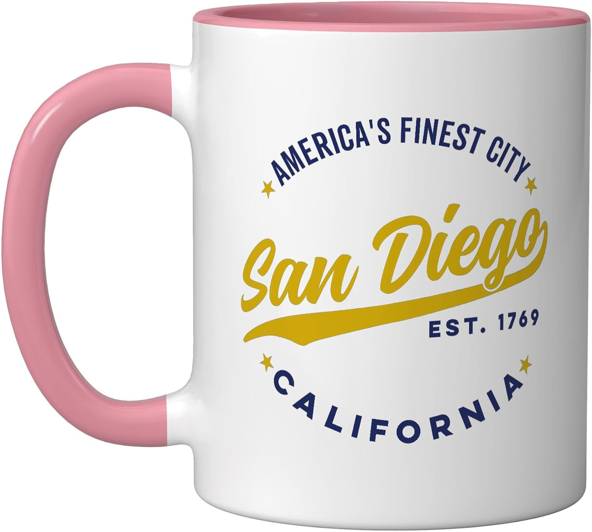Vintage San Diego America's Finest City Retro California Ceramic Mug