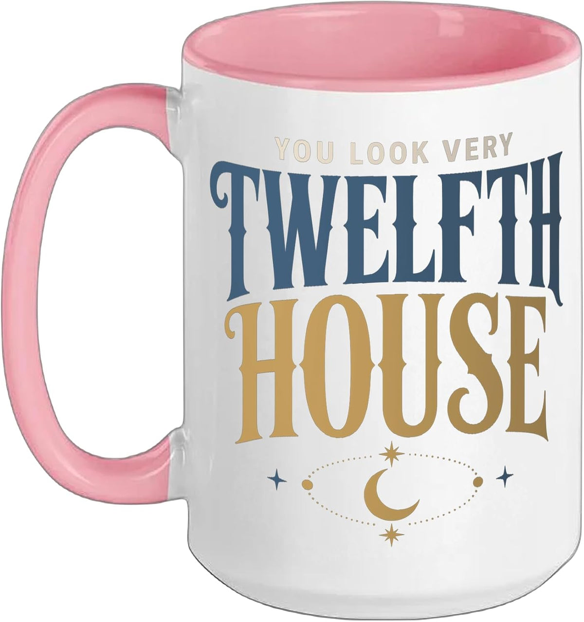 You Look Very Twelfth House Astrology Funny Ceramic Mug