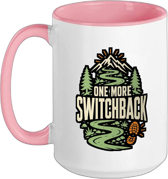 More Switchback Hiking Mountain Trail Ceramic Mug
