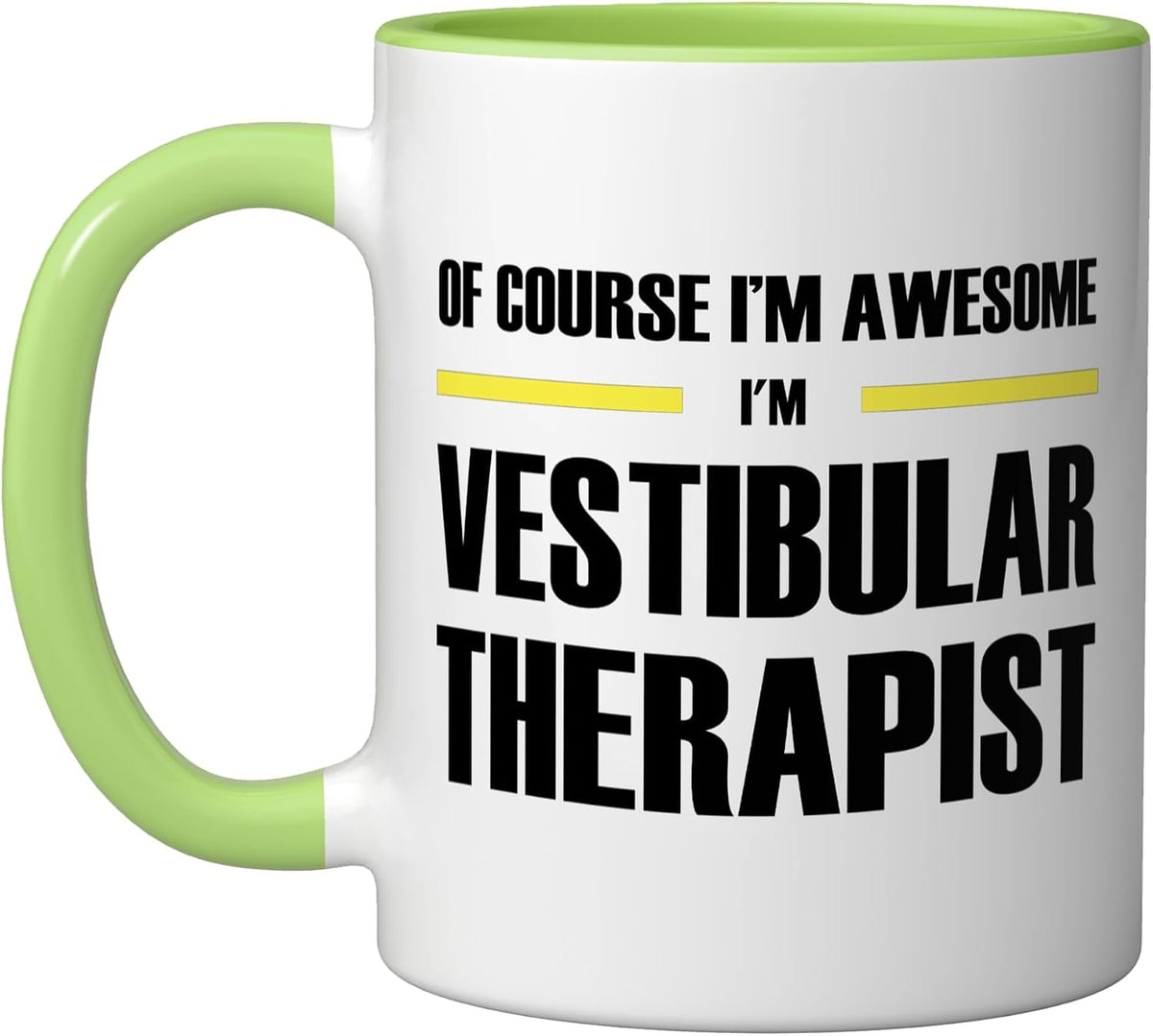 The Awesome Vestibular Therapist Ceramic Mug