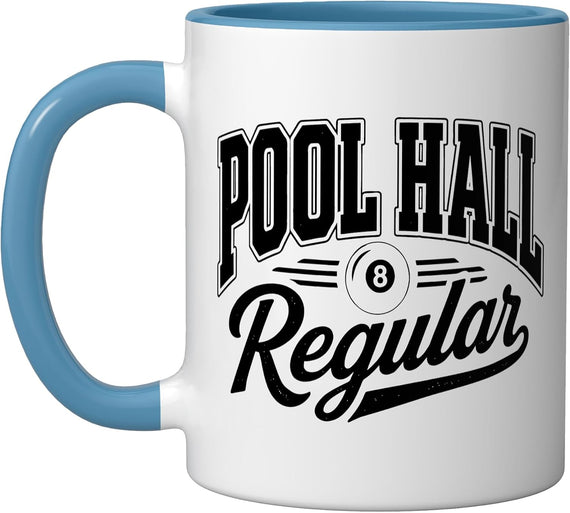 Billiards Dad Who Runs Every Table Pool Hall Father Player Ceramic Mug