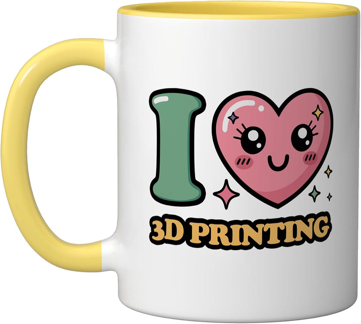 I Love 3d Printing Ceramic Mug