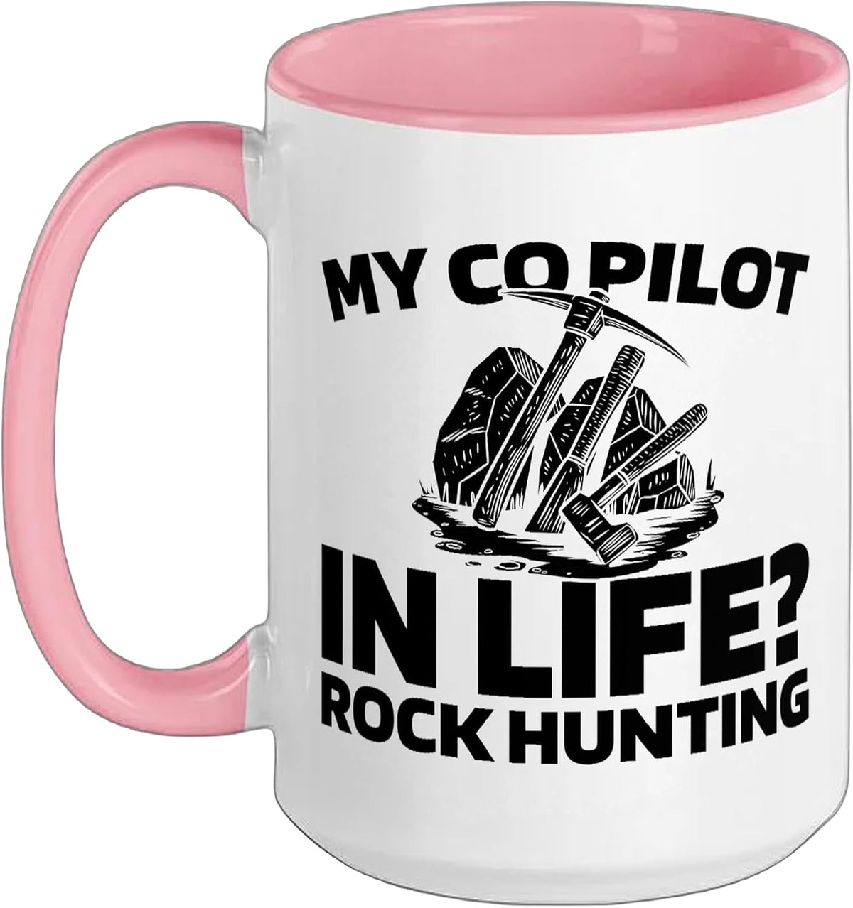 Geology - Geologist Collecting Rock Collector Ceramic Mug