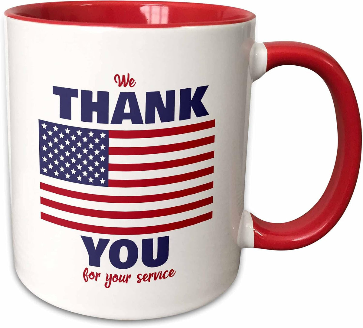 We Thank You For Your Service - Veteran Ceramic Mug