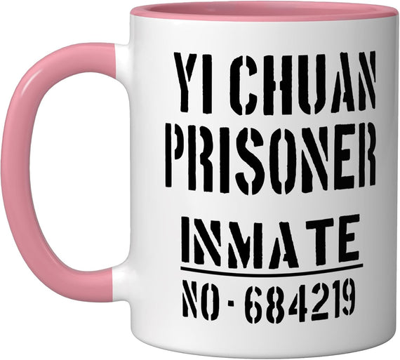 Yi Chuan Students Yichuan Prisoner Easy Halloween Costume Ceramic Mug