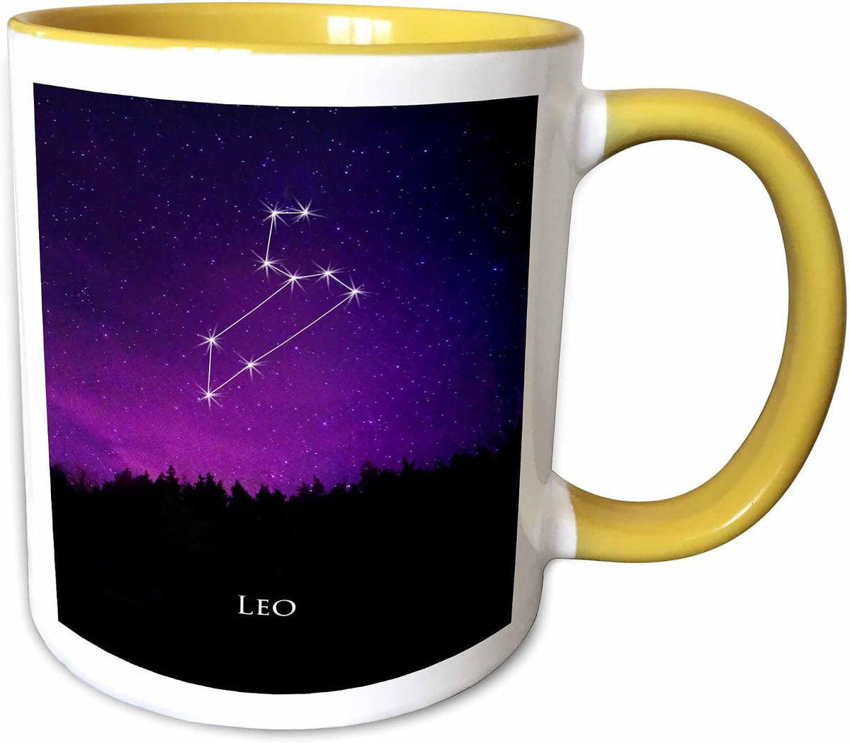 Leo Constellation Night Sky Astrology Ceramic Mug