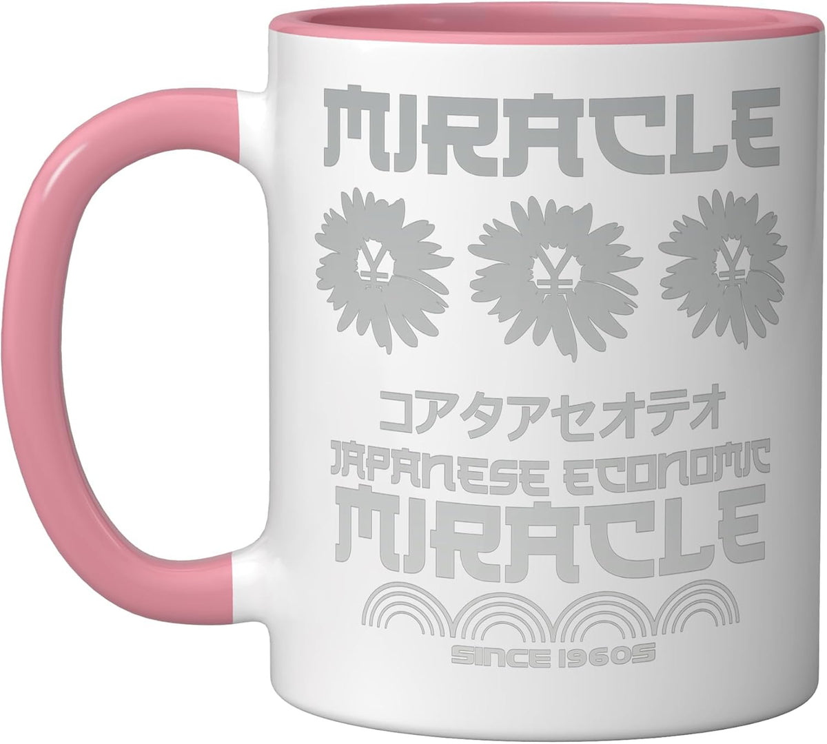 Japanese Economic Miracle Retro Typography Tokyo Ceramic Mug