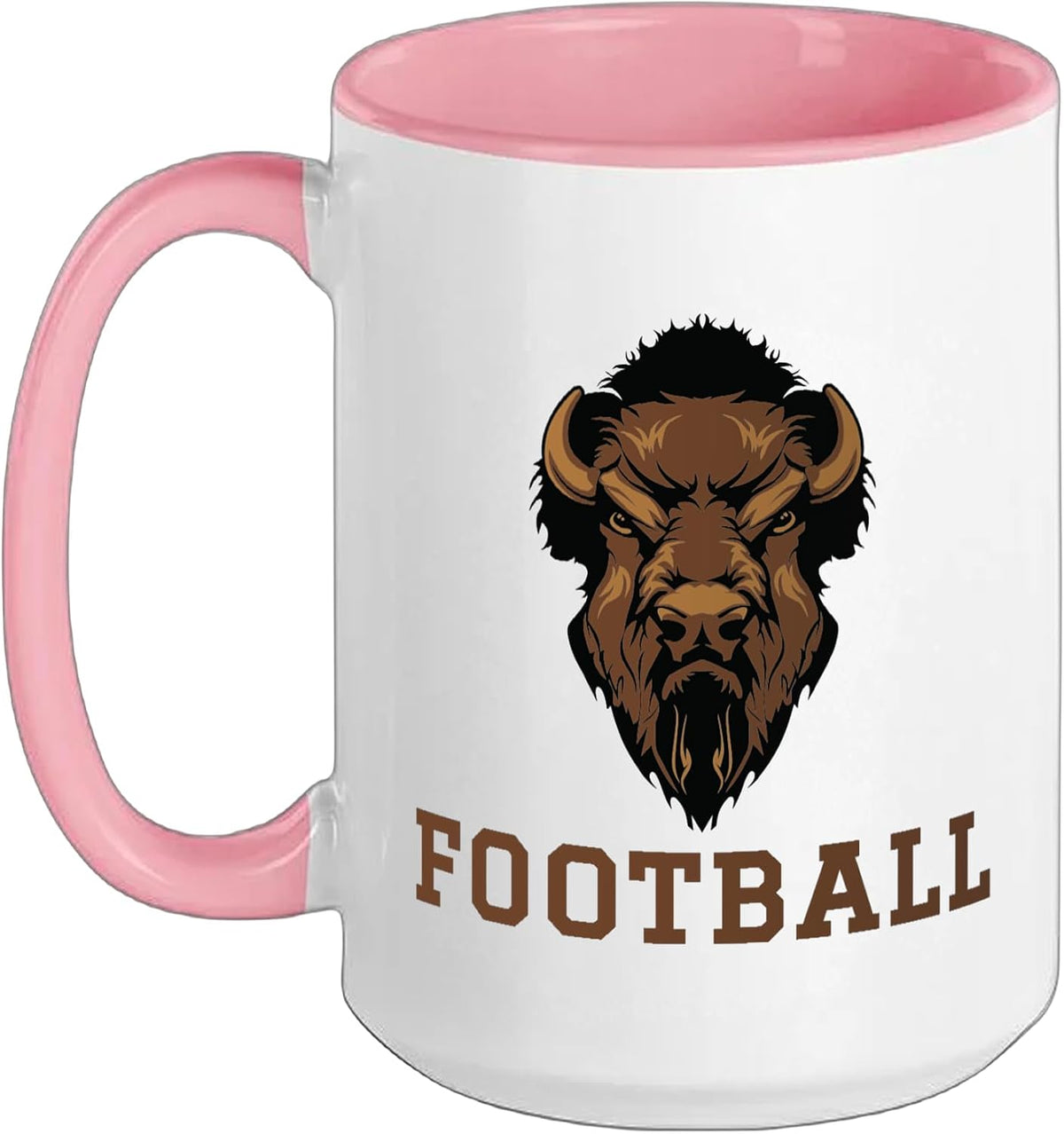 Buffalo Bison Football Team Spirit Ceramic Mug