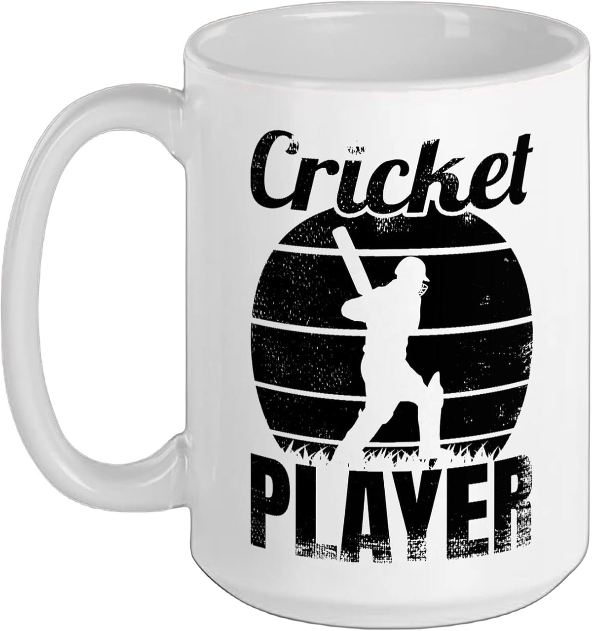 Funny Cricket Player Cricketer Gentleman's Game Ceramic Mug
