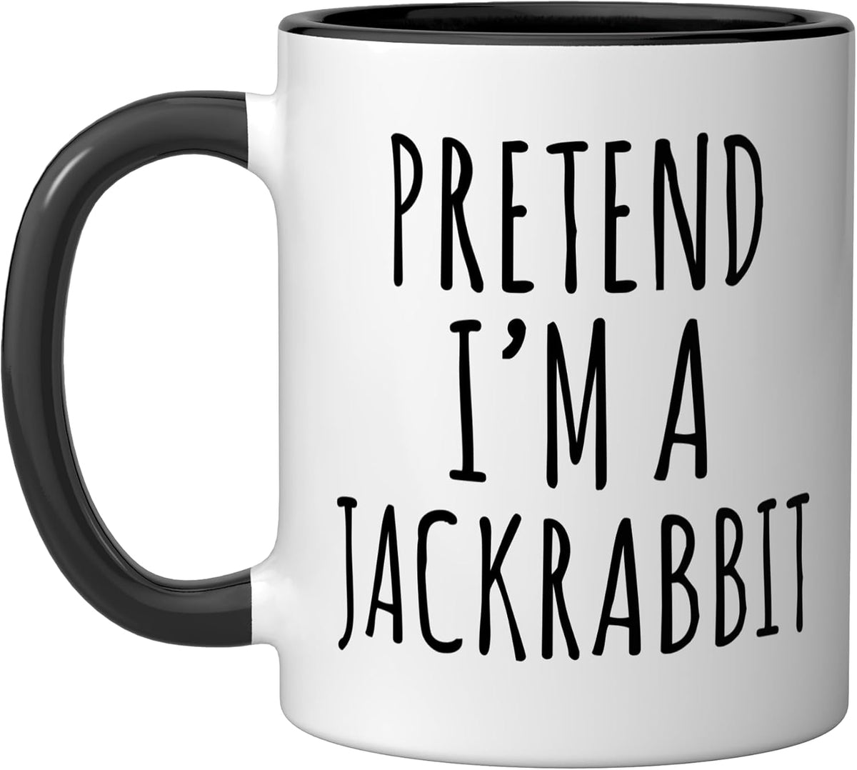 Lazy Halloween Costume Pretend I'm Jackrabbit Simple Ceramic Mug