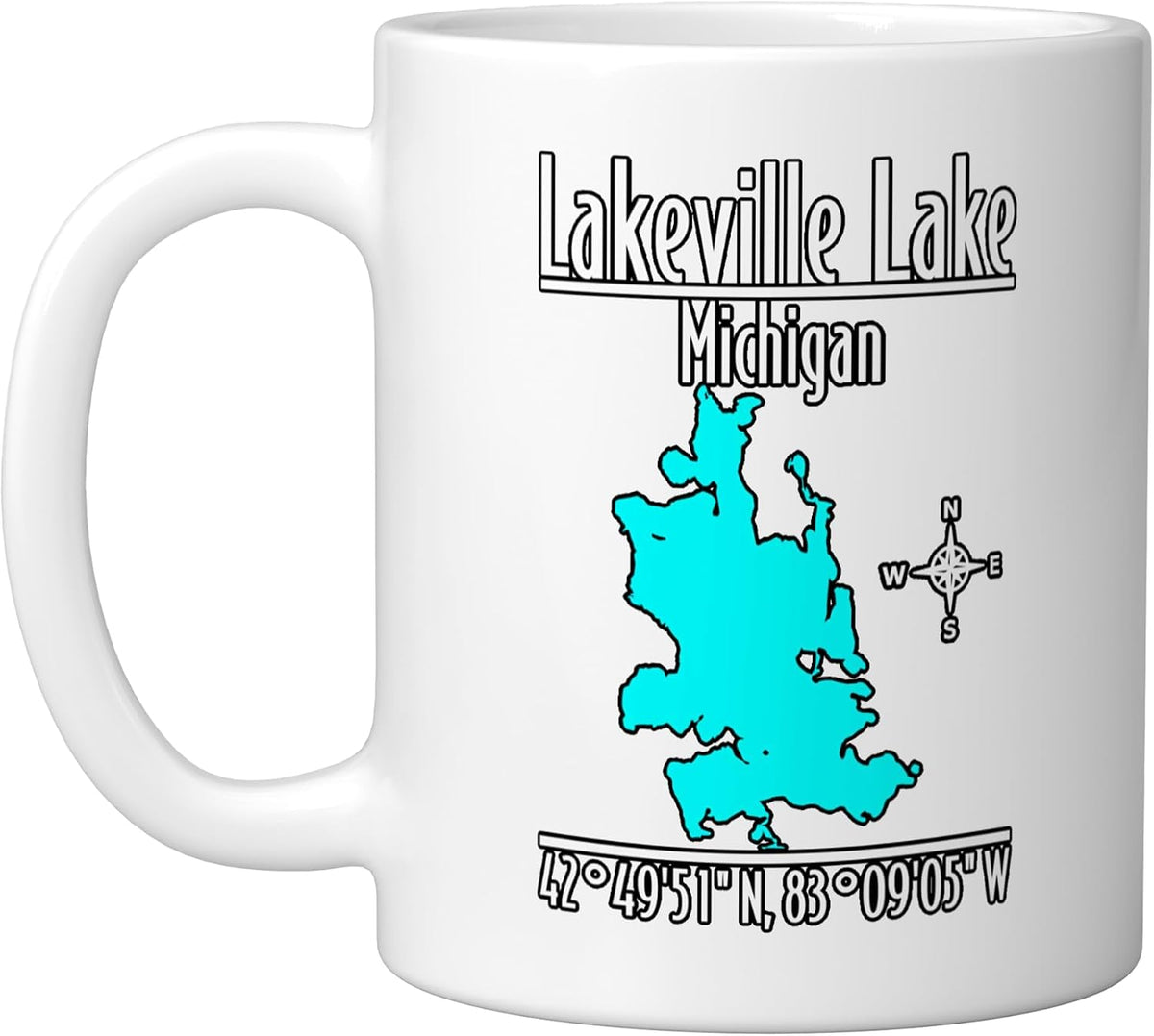 Lakeville Lake Michigan - Modern Ceramic Mug