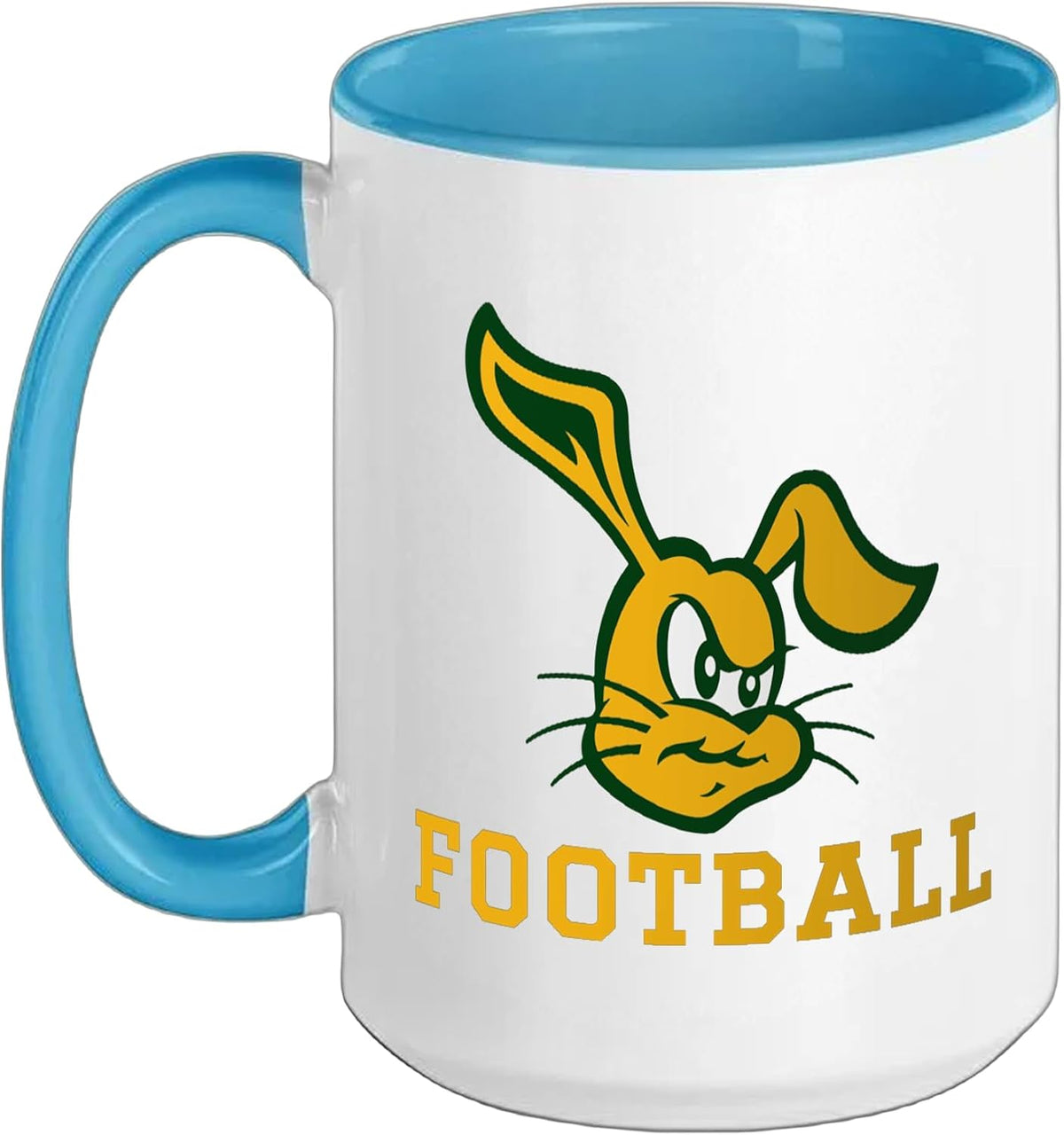 Polytechnic Jackrabbits Football Ceramic Mug