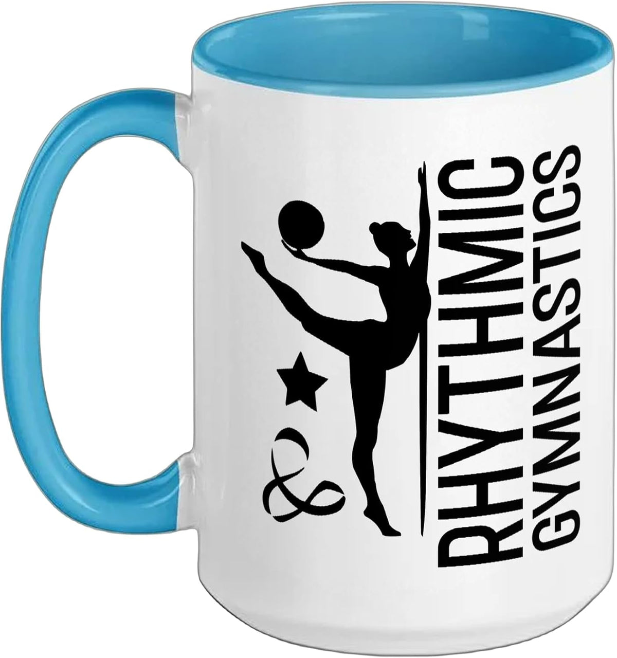 Rhythmic Gymnastics Girls Gymnastics Gymnast Ceramic Mug