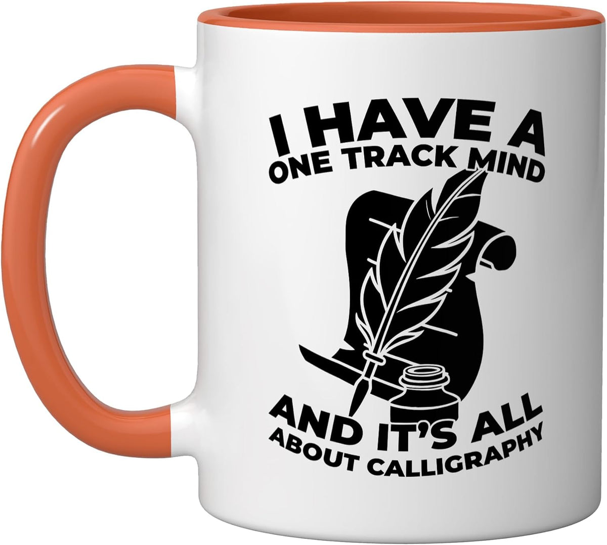 Handwriting - Art Penmanship Calligraphy Ceramic Mug