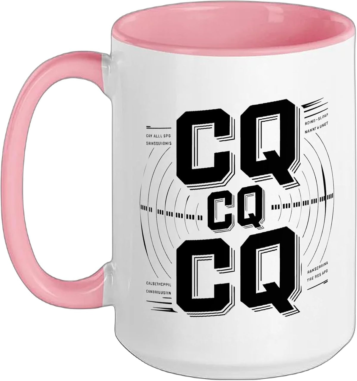Ham Radio Cq Calling Frequency Amateur Ceramic Mug
