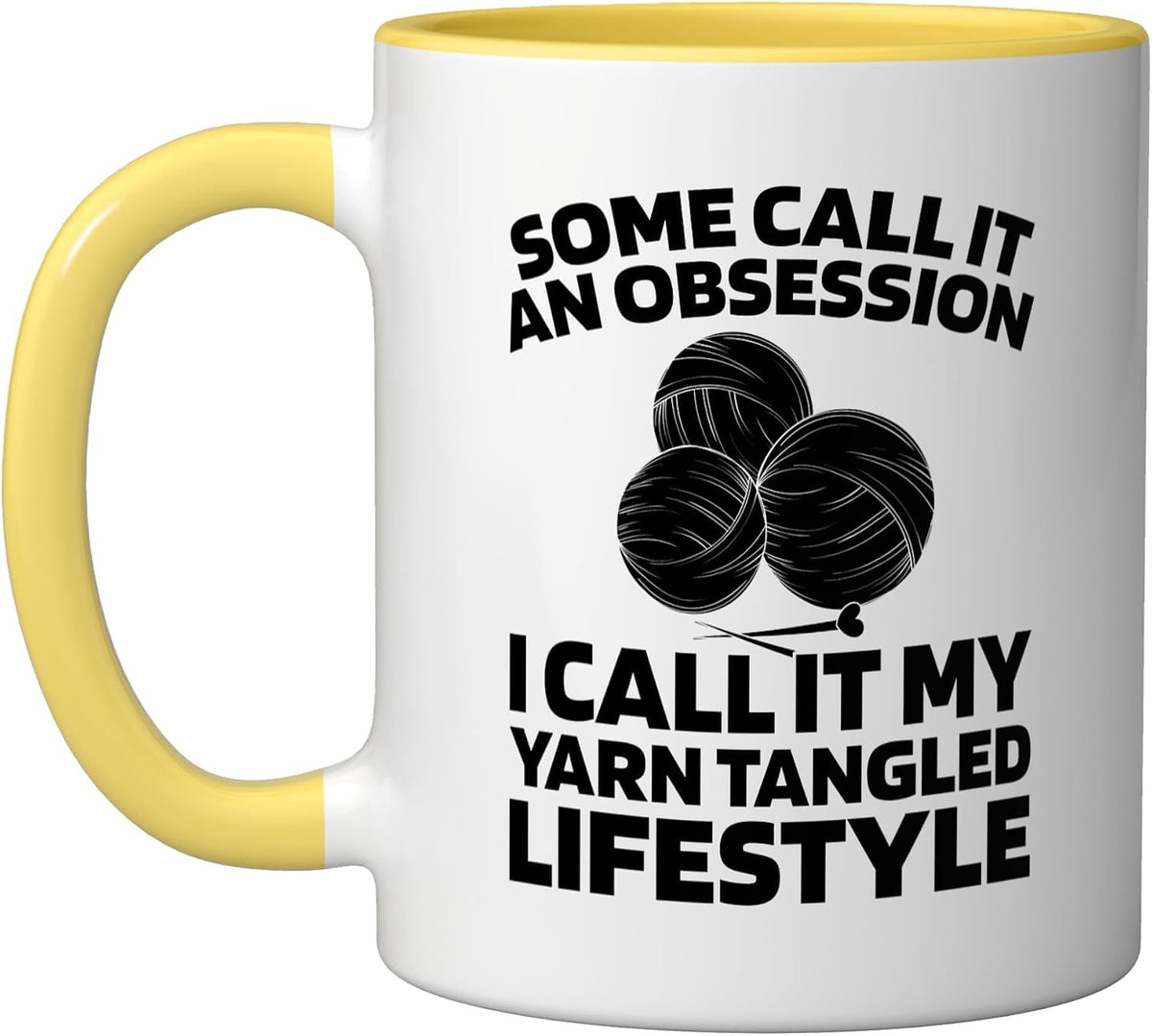 Knitters Handcraft Knit - Knitting Ceramic Mug