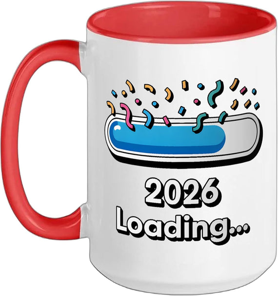 2026 Loading New Year Ceramic Mug