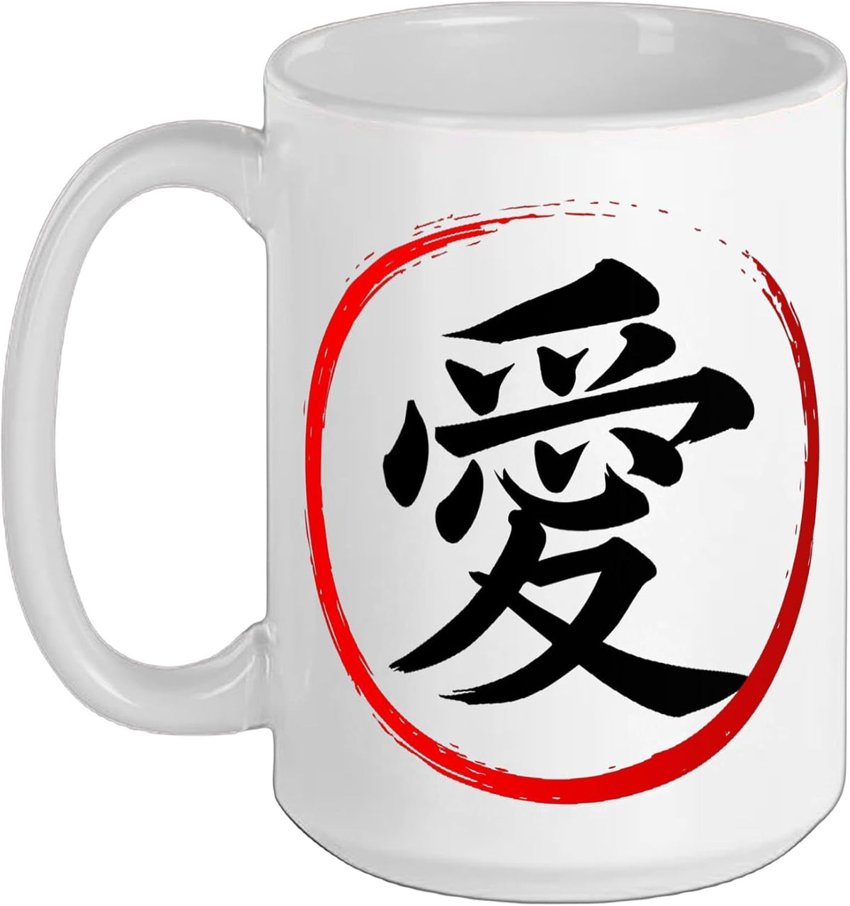 “Love” Japanese Word Kanji Character Ceramic Mug