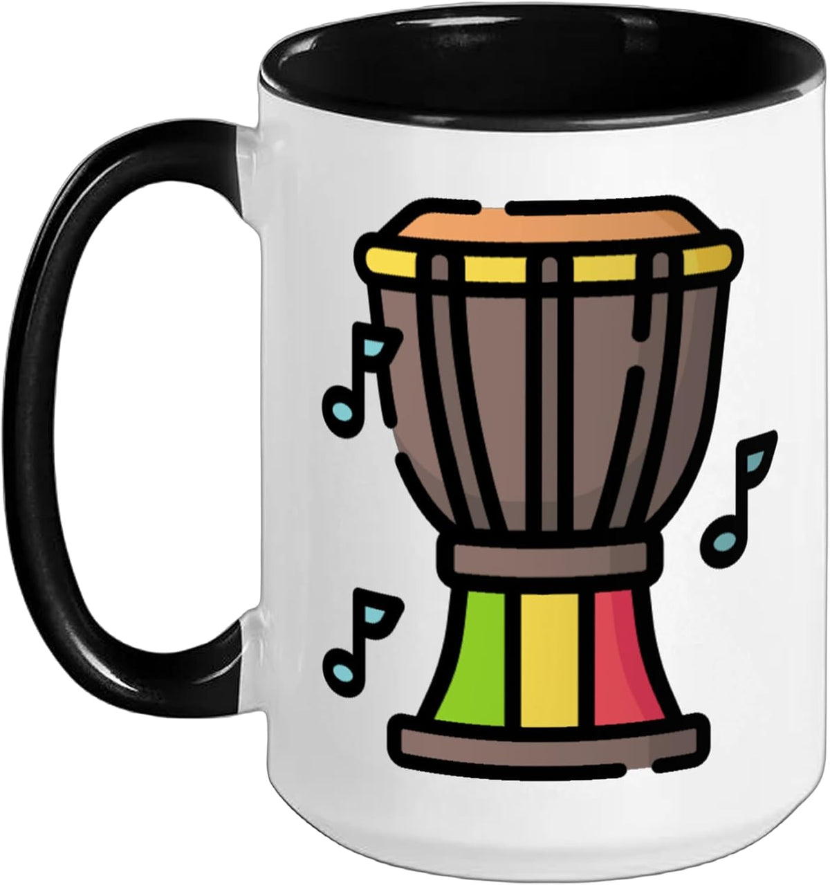 Really Like Djembe African Drums Ceramic Mug