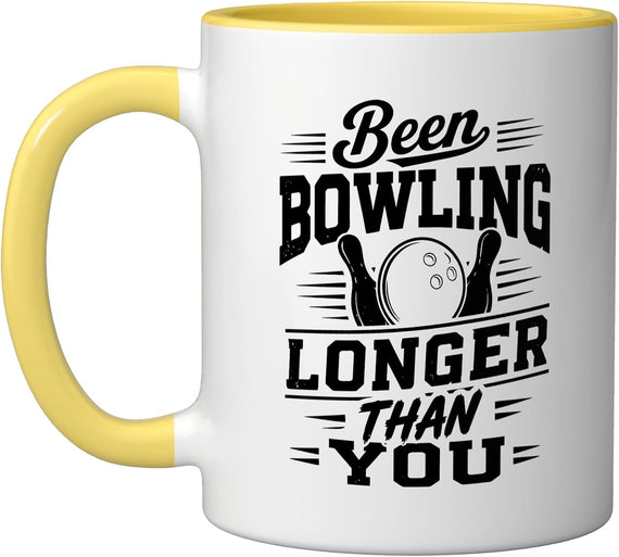 Been Bowling Longer Than You Funny Bowler Ceramic Mug