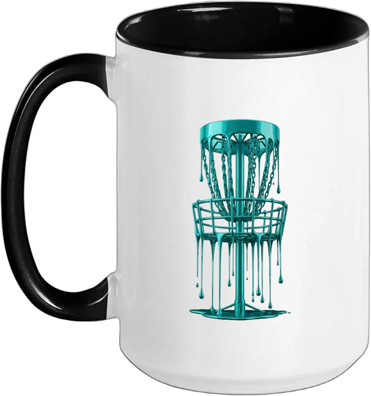 Disc Golf Basket Frolfing Disc Golf Player Disc Golfer Ceramic Mug