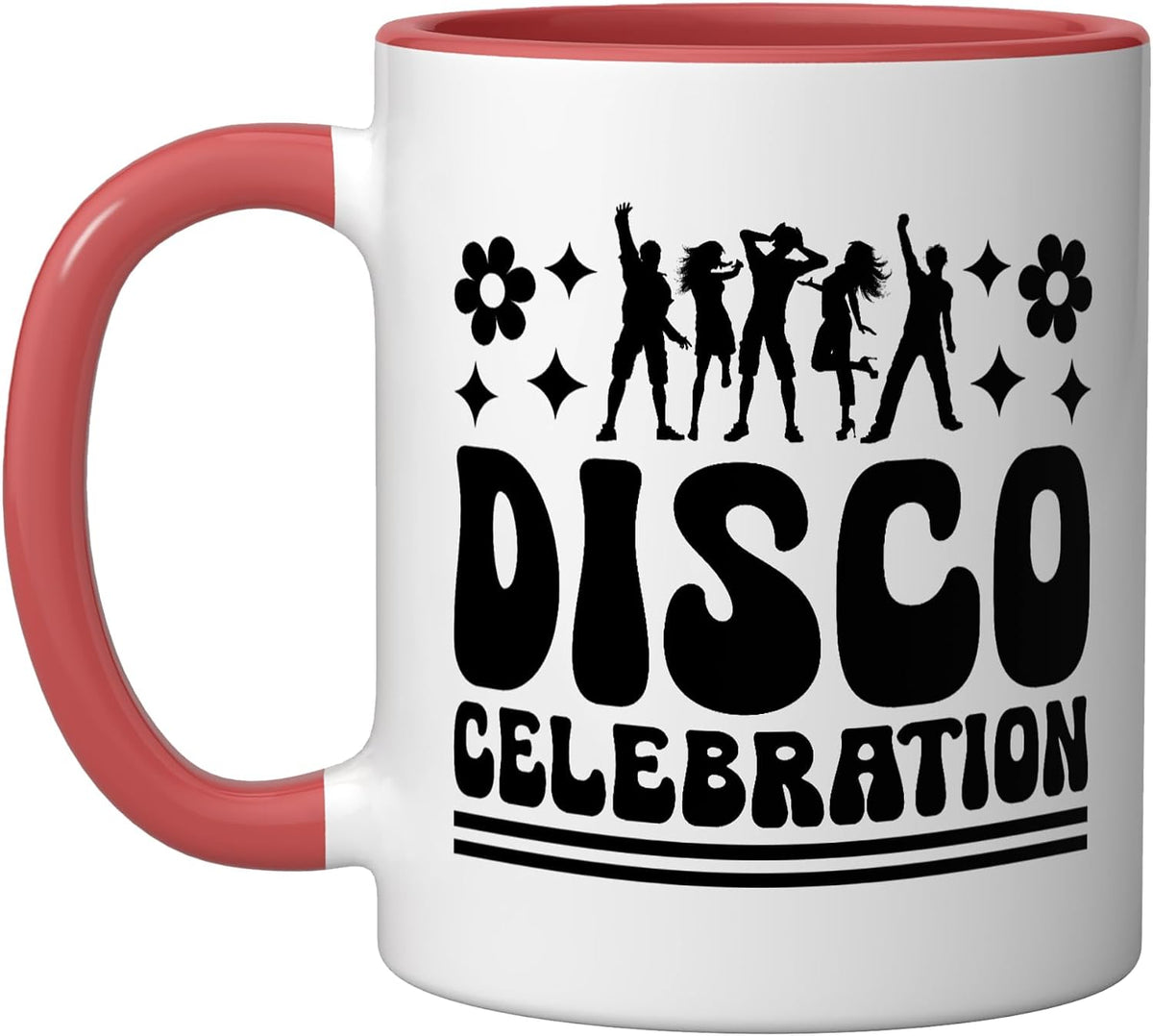 Disco Celebration Vintage 70’S Dancing Retro Dance Music Ceramic Mug
