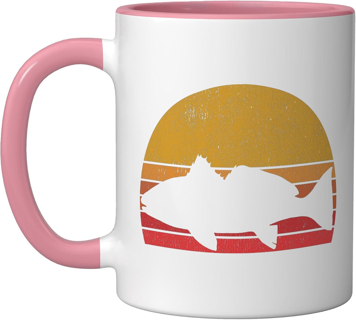 Redfish Retro Saltwater Fisherman Fishing Ceramic Mug