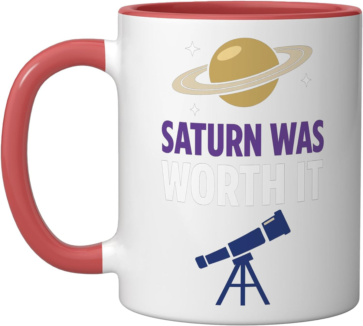 Planetary Observer Telescope Astronomy Amateur Astronomer Ceramic Mug